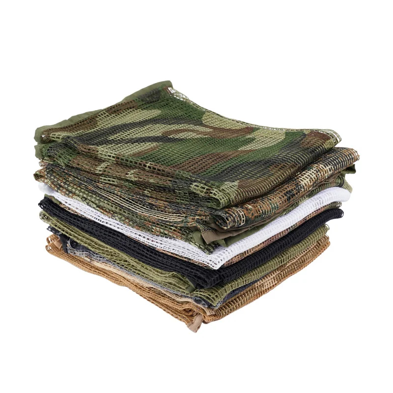 タクティカルネットメッシュフェイスヘッドラップスカーフ、通気 - Camo Face Paint のレビューと価格